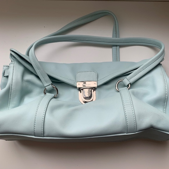 Prada Baby Blue Leather Handbag - Picture 2 of 8